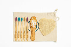 RARECOUNT wooden baby hair brush for gentle grooming and delicate skin.