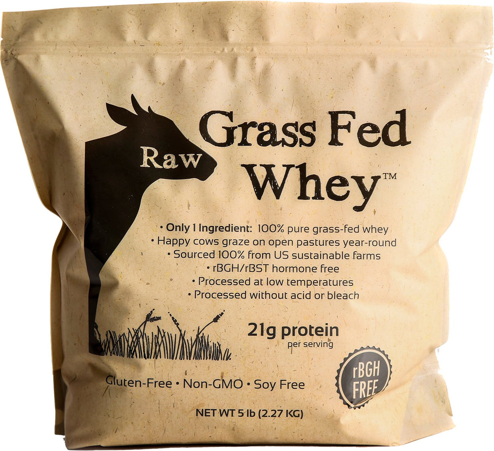 Raw Organic Whey front packaging highlights a pure, single-ingredient protein for clean fueling