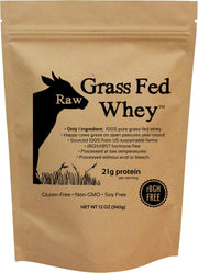Raw Organic Whey bottle showing unflavored, clean protein for versatile smoothies