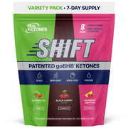 Real Ketones BHB drink mix packets bottle pour for on-the-go ketosis support