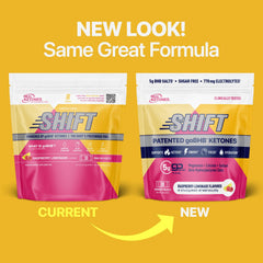 Real Ketones drink mix packets label closeup emphasizing keto friendly, sugar-free format