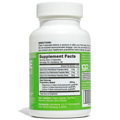 Real Ketones goBHB label closeup highlighting electrolytes for hydration