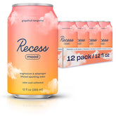 Recess Mood grapefruit-tangerine can shown with bright, refreshing fizz for calm moments
