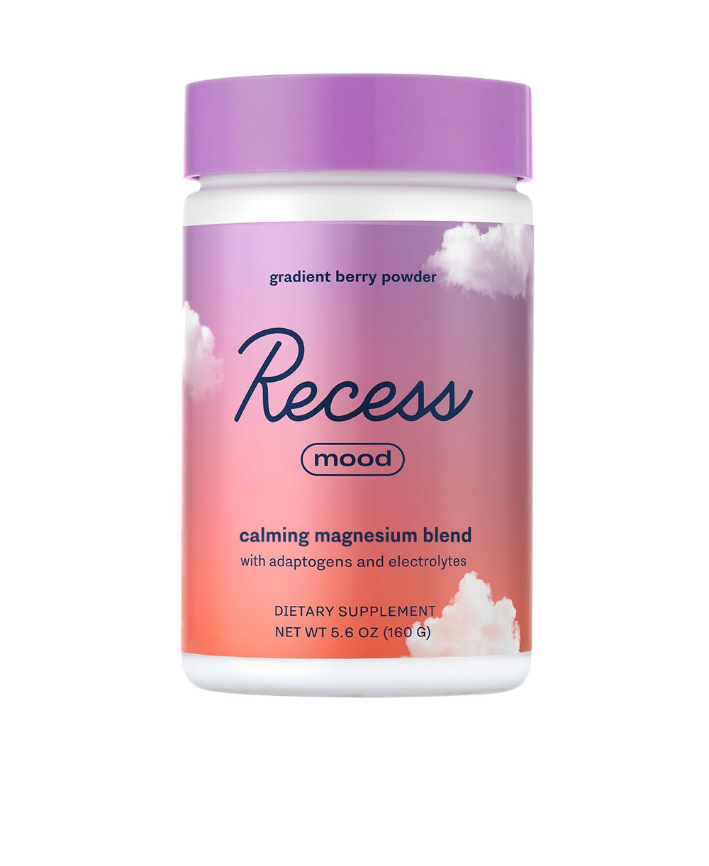 Recess Mood Powder gradient berry tub ready to mix for calm hydration