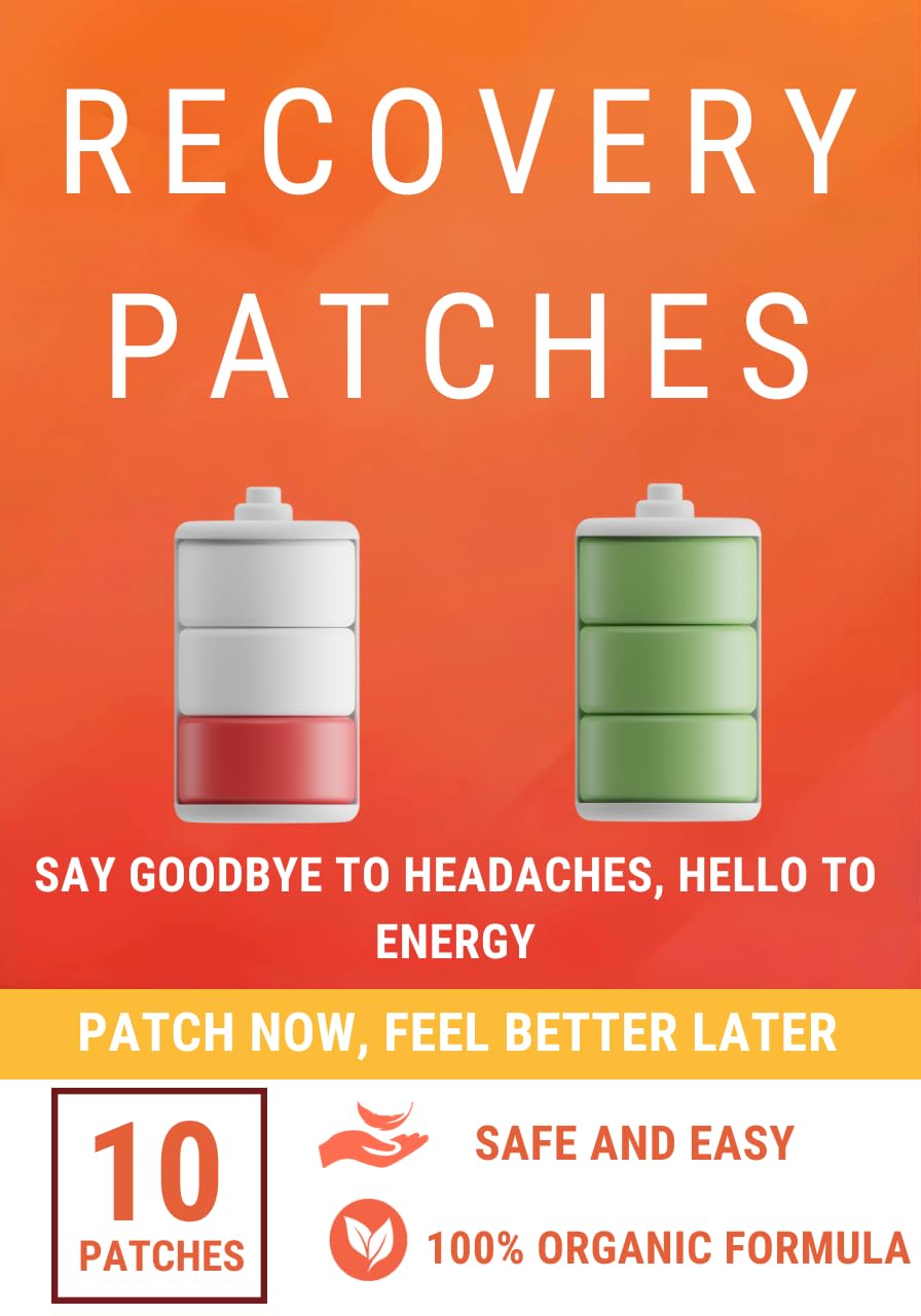 Recovery Rescue Patch arm-application showing discreet placement for overnight relief