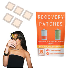 Recovery Rescue Patch before-bed placement supports rest and morning refresh