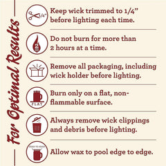 Red Barn Teakwood Aromatherapy Candle wick and soy wax detail highlights clean burning potential.