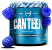 REDCON1 Canteen Blue Freeze tub for electrolyte hydration during workouts