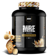 REDCON1 MRE Banana Nut Bread tub showing premium meal replacement protein.