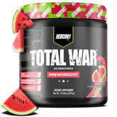 REDCON1 Total War Watermelon powder container for an energy- and endurance-focused workout