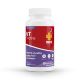 Redd Remedies UT Soothe bottle front highlights probiotic blend for urinary tract support.