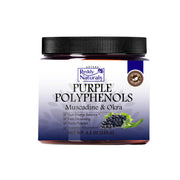 Reddy Naturals Purple Polyphenols bottle with Muscadine grape extract for antioxidant support.