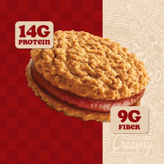 REDEFINE Oatmeal Protein Pie in a gym bag for on-the-go fuel