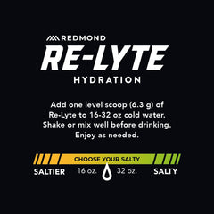 REDMOND Re-Lyte Mango natural flavors derived from fruit and plants.