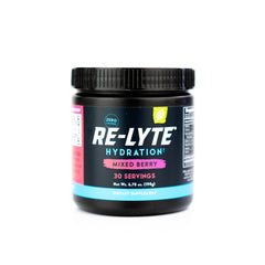 Redmond Re-Lyte Mixed Berry jar front for on-the-go hydration.