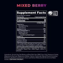 Redmond Re-Lyte Mixed Berry jar side in compact travel size.