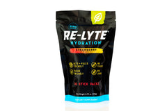 REDMOND Re-Lyte strawberry lemonade stick-pack for refreshing hydration on the go.