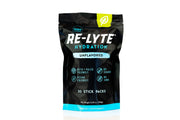 Redmond Re-Lyte unflavored stick-pack ready for quick hydration.
