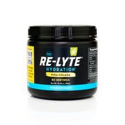 Redmond Re-Lyte Piña Colada powder tub for tropical hydration with clean electrolytes.