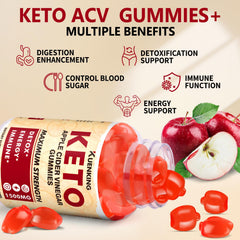Regio gummies texture closeup shows soft bite without strong vinegar taste.