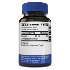 Rejuvenation Therapeutics capsules close-up for energy support