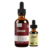 Rejuvica Active Iodine dropper-pour demonstrates easy dosing and smooth taste