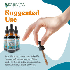 Ingredient list of IntestiClear showing herbal components.