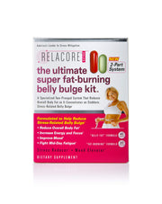 Relacore Extra bottle highlighting stress relief and mood support for daily wellness
