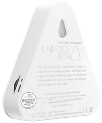 RELAXOUND Lakesidebox White motion sensor activates calming nature sounds