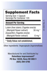 Relentless Improvement vege-capsules closeup for convenient daily use.