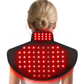 RELEXNOW neck-shoulder therapy pad worn for targeted relief during daily activities.