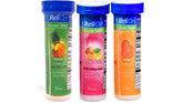 Relion glucose tablets orange bottle for quick energy on the go.