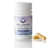 Relumins Advanced Glutathione Booster bottle for daily antioxidant balance