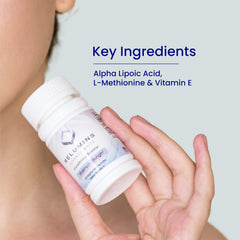 Halal certification emblem on Relumins Glutathione Booster packaging