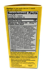 Renew Life Probiotic 150B Ultmt Care capsules for easy daily wellness.