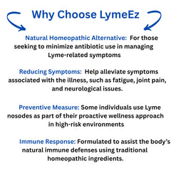 RenewMind LymeEz drops-under-tongue for quick sublingual administration and rapid absorption.