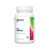 Renue By Science Fisetin bottle front, liposomal senolytic for daily wellness.