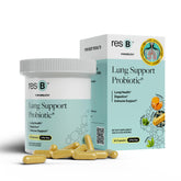ResBiotic resB Lung Support bottle for respiratory wellness