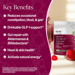 ResBiotic resG prebeet beetroot powder close-up