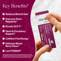 ResBiotic resG prebeet ready-to-drink glass with water