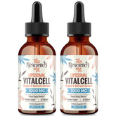 Resciency 13-in-1 liquid oxygen bottle-pour for easy daily dosing.