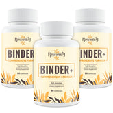 Resciency Detox Binder capsules with activated charcoal for daily wellness support