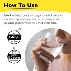 RESCUE Bach Remedy drops in water for quick, mild-use calm during busy days.