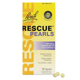 RESCUE Bach Rescue Pearls bottle shown for on-the-go stress support.