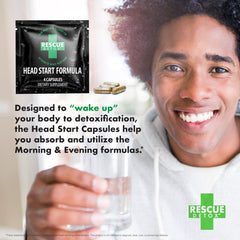 Rescue Detox bonus Ice Capsules closeup for cooling support