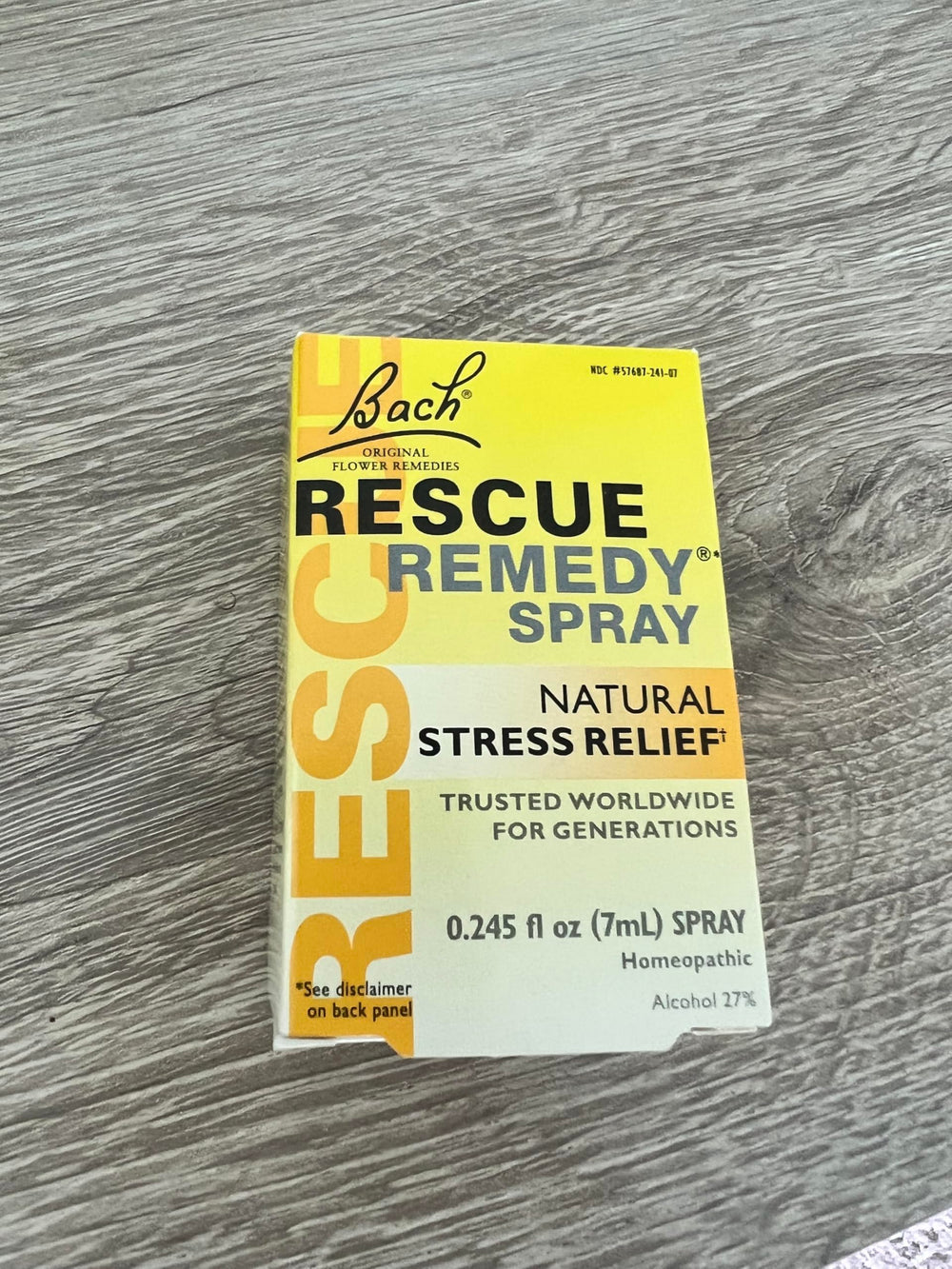RESCUE Remedy 7 ml bottle with compact, travel-friendly design for discreet use.