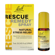 RESCUE Remedy Spray bottle close-up showing compact design for everyday calm.