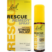RESCUE Rescue Remedy Spray bottle close-up for quick calm on the go.