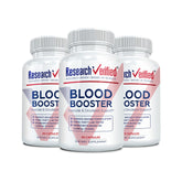 Research Verified Blood Booster capsules closeup for everyday cardiovascular support