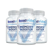 Research Verified Memory Booster bottle front view for daily focus